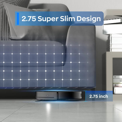 Robot Vacuum Cleaner, 3500Pa Vacuum Cleaner with Schedule, App/Wi-Fi/Alexa, Slim, Ideal for Hard Floor, Pet Hair