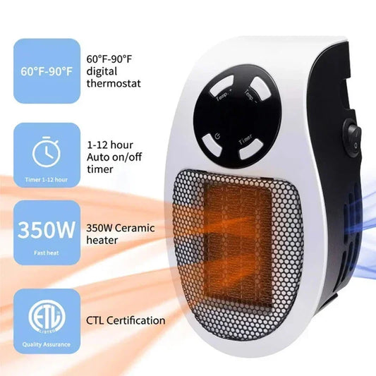 Portable Heater Electric Heater Convenient Room Heater