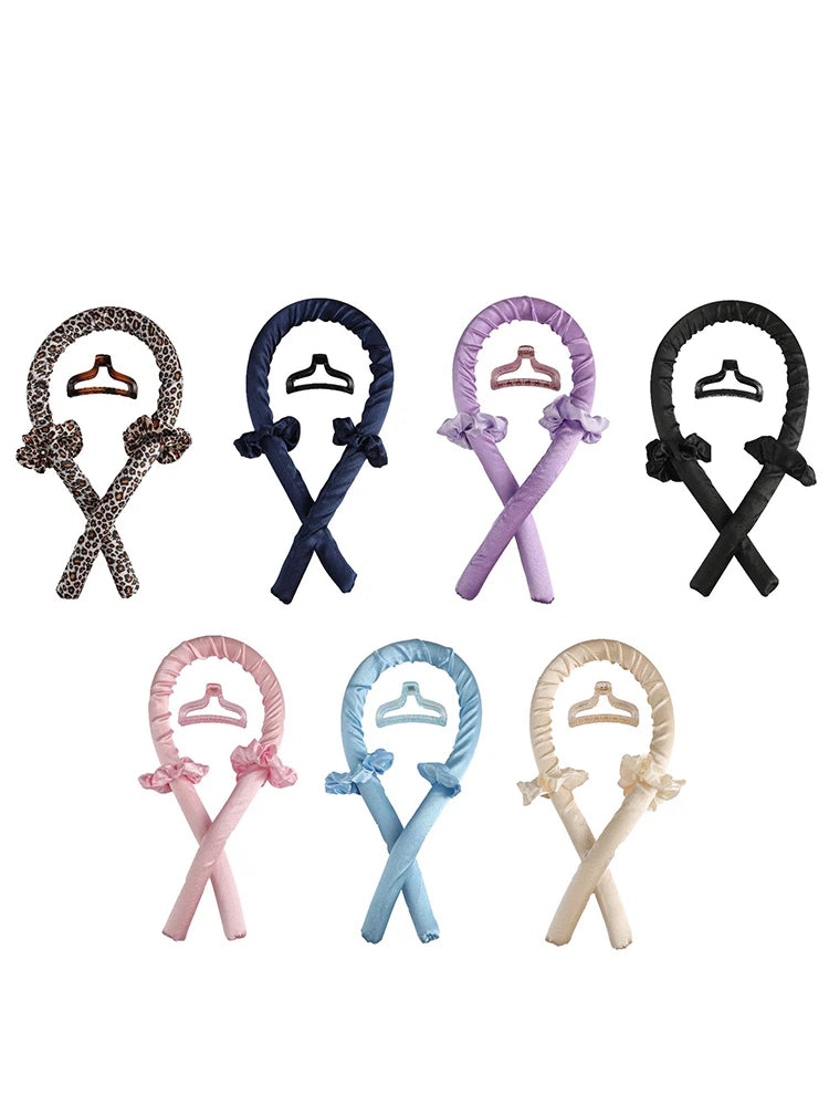 Foam No Heat Sleeping Curling Iron Hairdressing Big Wave Curling Iron Lazy Curl Wave Styler DIY Hair Styling Tools Hair Styling