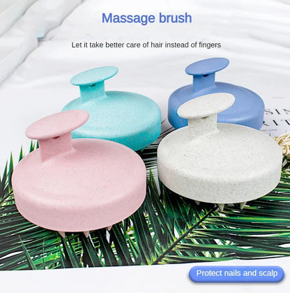 Head Cleansing and Massage Wet and Dry Scalp Massage Brush Soft Massage Cushioned Airbag Non-invasive Scalp Deep Conditioning