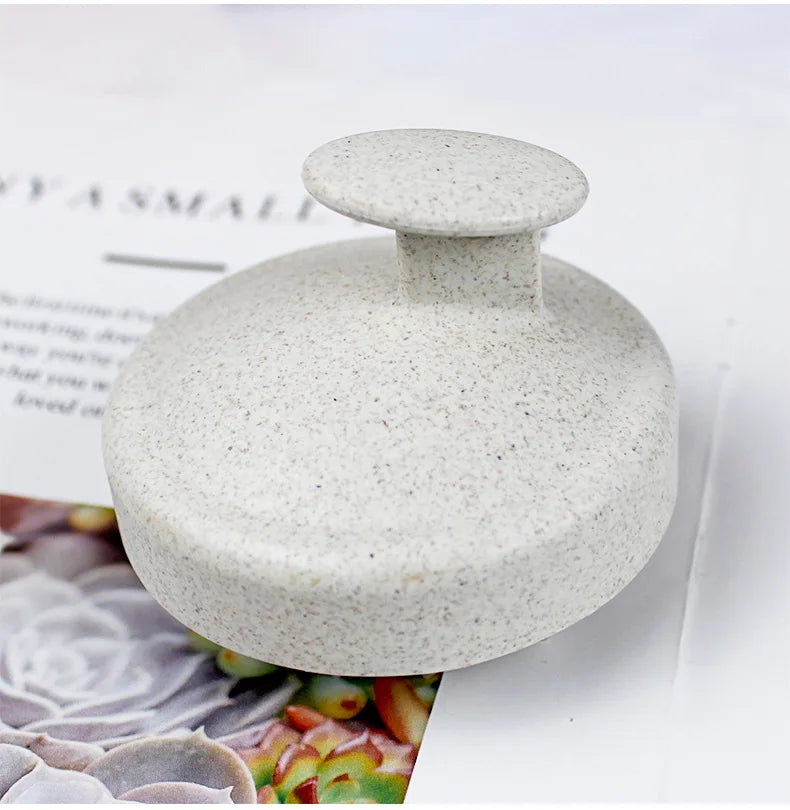 Head Cleansing and Massage Wet and Dry Scalp Massage Brush Soft Massage Cushioned Airbag Non-invasive Scalp Deep Conditioning